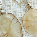 Le Lézard Miroité <br> Bijoux fleurs séchées résinées